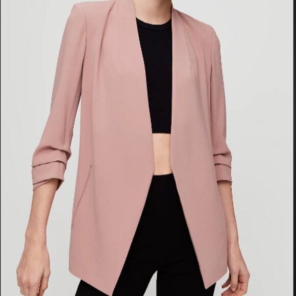 Babaton Power pink blazer womens Small - Picture 1 of 5